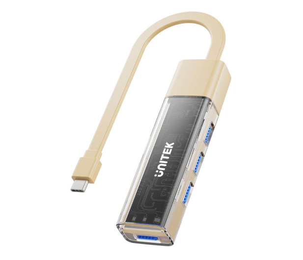 Unitek Hub Dwukierunkowy USB-C/USB-A - 4x USB-A - 1291394 - zdjęcie 2
